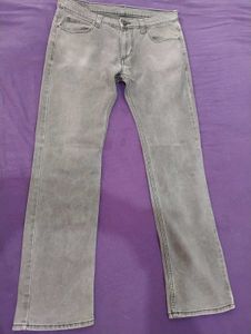 Gray Denim Jeans