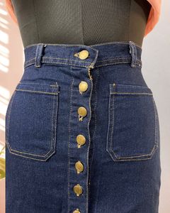 Casual Denim Skirt