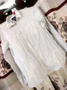 White Polka Dot Shirt