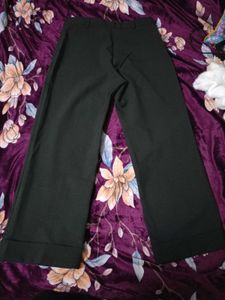 Green Straight Fit Pants