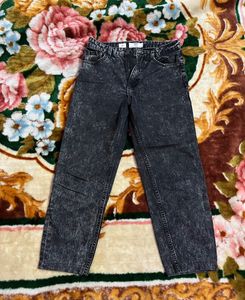 Mom Denim Jeans (charcoal)