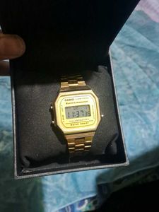 Casio Vintage A168 Gold