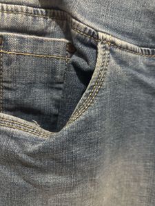 Distressed Denim Jeggings