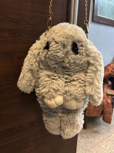 Cute Bunny Plushy Shoulder Bag