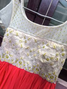 Embroidered Party Dress