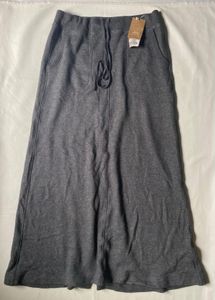 MOCCASOM Gray Maxi Skirt