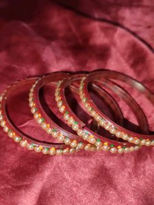 Set of Beaded Bangles