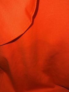 Chic Orange Peplum Dress💅🏻