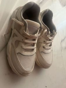 Chunky White Sneakers