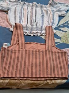 Combo  Of Two Imported Fabric Top