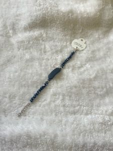 Navy Blue Beads Bracelet
