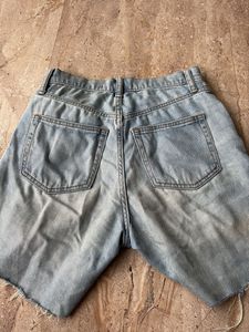 Light Wash Denim Shorts