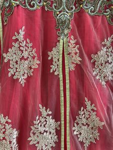 Red Floor Length Gown