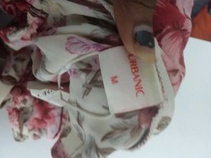 URBANIC Floral Off-Shoulder Top