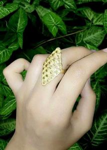 Gold Statement Ring