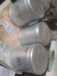 Vintage Aluminum Kitchen Canister