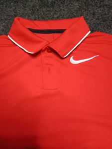 Nike Red Polo TShirt