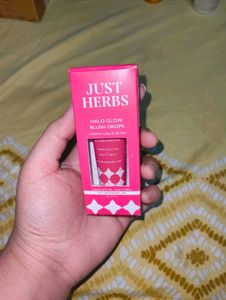 Just Herbs Halo Glow Blush, 05-Strawberry dip