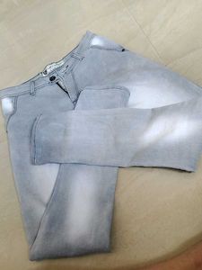 Grey Denim Jeans