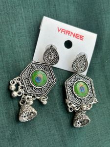 oxidised earrings