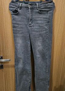 Gray Denim Jeans