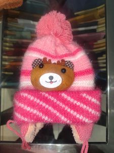 Kids woolen cap (Soft furr inside)