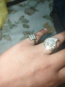 Combo Set Of Earrings Bracelet Fingerrings