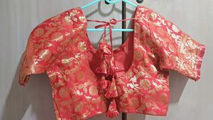 🆕️ Banarasi Readymade Saree Blouse