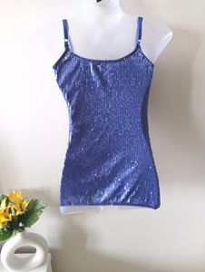Charlotte Russe Sequin Tank Top