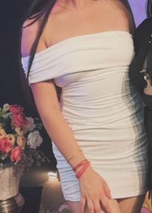Chic White Bodycon Mini Dress