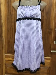 Satin Slip Dress Nightgown