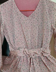 Floral Pink Dress