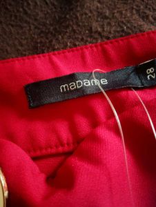 Madame Red Trousers