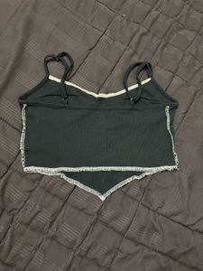 Black Corset Style Top