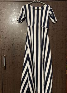 Striped Maxi Dress