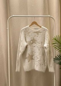 Fluffy Star Heavy Winter Sweater