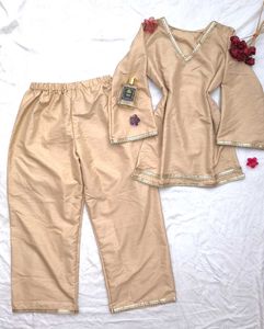 Festive Corset Kurta Trouser Set 🌙