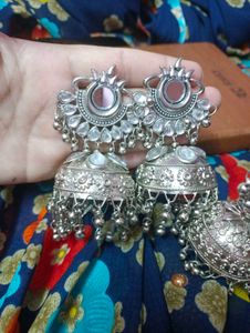 2 Set Of Jhumka Earrings