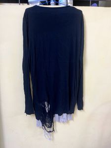 Torn Tshirt Dress