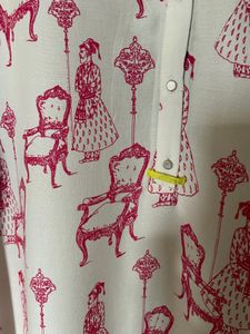 Off white Printed Kurta from (W)18(xxxl)