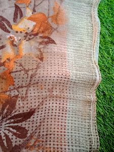 beautiful flower saree