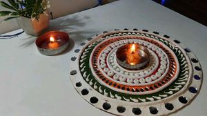lipan art Diwali decoration