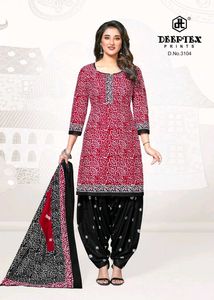 Elegant Printed Dress Material