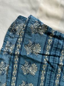 Varanga Blue Ethnic Top