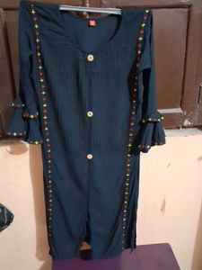 Embroidered Detail Kurti