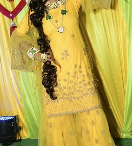 Woman Pakistani Sarara Kurti Dress