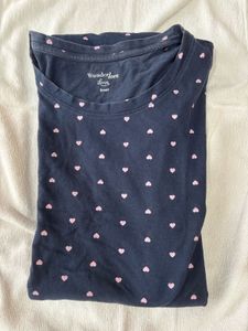 Navy Polka Dot Dress