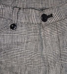 Grey Plaid Shorts