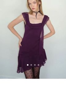 Purple Mini Dress