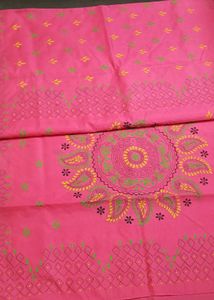 Beautiful Kantha Stitch Saree